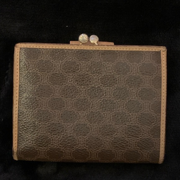 Celine wallet and coin purse macadam brown - Picture 5 of 8